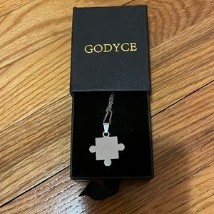Godyce Friendship Necklace Puzzle Piece
